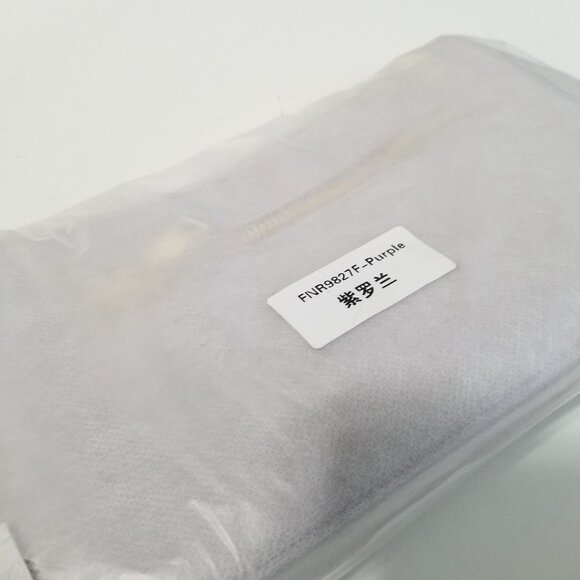 NWT NIUEIMEE ZHOU Shoulder Or Clutch Bag for Women Color Purple‎ - Picture 10 of 10